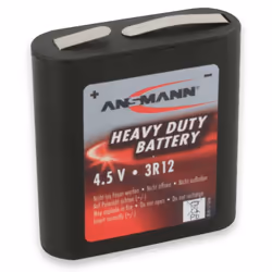 Ansmann 5013091, Batterie à usage unique, 4.5V, Zinc-Carbone, 4,5 V, 1 pièce(s), Noir
