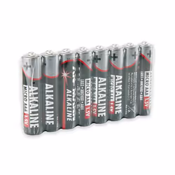 Ansmann 5015360, Batterie à usage unique, Alcaline, 1,5 V, 8 pièce(s), Multicolore, 10,5 mm