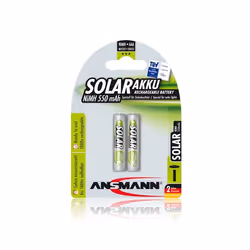 Ansmann 1311-0001, Batterie rechargeable, AAA, Hybrides nickel-métal (NiMH), 1,2 V, 2 pièce(s), 550 mAh