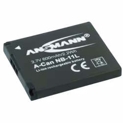 Ansmann A-Can NB-11L, 600 mAh, 3,7 V, Lithium-Ion (Li-Ion)