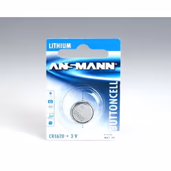 Ansmann Lithium CR 1620, 3 V Battery, Batterie à usage unique, Lithium-Ion (Li-Ion), 3 V, 1 pièce(s), CR 1620