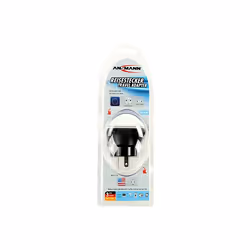 Ansmann 1250-0002 adaptateur prise d'alimentation Type F Noir