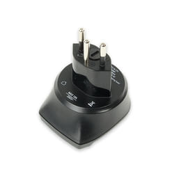Ansmann 1250-0004 adaptateur prise d'alimentation Type J (CH) Type F Noir