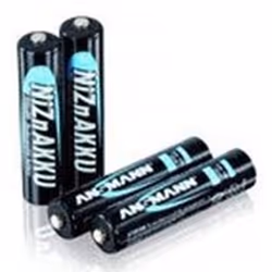 Ansmann 1321-0001, Batterie rechargeable, AAA, Nickel-Zinc (NiZn), 1,65 V, 4 pièce(s), 550 mAh