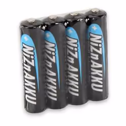 Ansmann 1322-0005, Batterie rechargeable, AA, Nickel-Zinc (NiZn), 1,65 V, 4 pièce(s), 1500 mAh