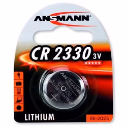 Ansmann 3V Lithium CR2330, Batterie à usage unique, CR2330, Lithium, 3 V, 1 pièce(s), Argent