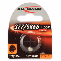 Ansmann 1516-0019, Batterie à usage unique, Argent-Oxide (S), 1,5 V, 1 pièce(s), 19 mAh, 3 année(s)