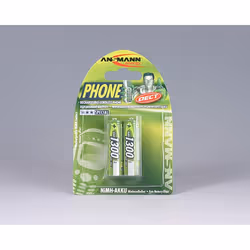 Ansmann 1.2 V rechargeable battery NiMH, Hybrides nickel-métal (NiMH), 1,2 V, 1300 mAh