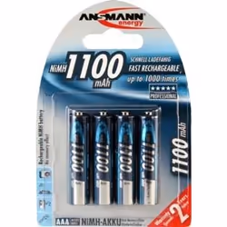 Ansmann 5035232, AAA, Hybrides nickel-métal (NiMH), 10.5 x 44.5