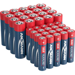 Jeu de piles LR03, LR6 40 pc(s) - Ansmann