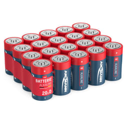 ANSMANN Piles alcalines Mono D 1,5V (lot de 20)