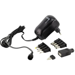 Bloc d'alimentation réglable HyCell 1201-0007 3 V/DC, 4.5 V/DC, 5 V/DC, 6 V/DC, 7.5 V/DC, 9 V/DC, 12 V/DC 1000 mA 12 W
