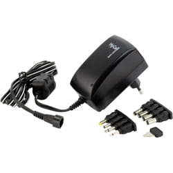 Hycell - Bloc d'alimentation réglable 1201-0009 3 v/dc, 4.5 v/dc, 5 v/dc, 6 v/dc, 7.5 v/dc, 9 v/dc, 12 v/dc 2250 mA 27 w