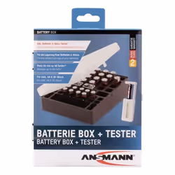 Ansmann 1900-0041-1 testeur de piles et d'énergies Noir, Blanc - Vue supplémentaire 6