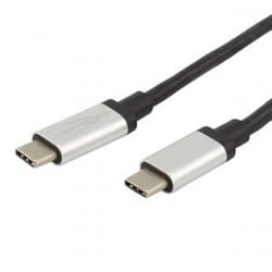 Ansmann 1700-0059 câble USB 1 m USB C Noir, Argent