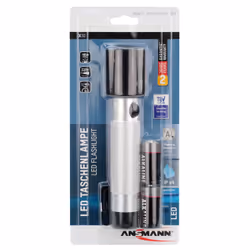 Ansmann 1600-0155 torche et lampe de poche Aluminium, Noir Lampe torche LED