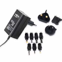 Ansmann APS 300, 3,6 W, 3V / 4.5V / 5V / 6V / 7.5V / 9V / 12V, Noir