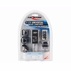 Ansmann APS 300 adaptateur de puissance & onduleur 3,6 W Noir