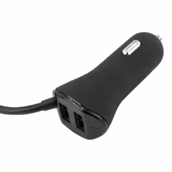 Ansmann 1000-0017 chargeur d'appareils mobiles Smartphone, Tablette Noir Allume-cigare Auto