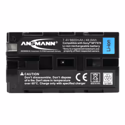 Ansmann A-Son NP-F970 Lithium Polymère (LiPo) 6600 mAh