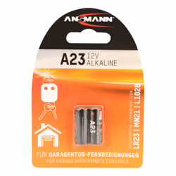 Ansmann 1510-0024, Batterie à usage unique, LR32A, Alcaline, 12 V, 2 pièce(s), Noir