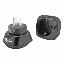 Ansmann 1250-0032, Type A, Type C (Europlug), Droit, Droit, 125 V, 15 A