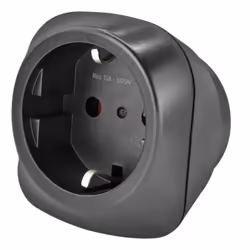 Ansmann 1250-0032 adaptateur prise d'alimentation Type A Type C (Europlug) Noir - Vue supplémentaire 4