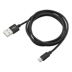 Ansmann 1700-0076 câble USB 1,2 m USB A Micro-USB B Noir