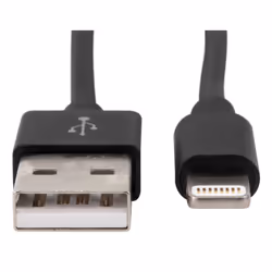 Ansmann 1700-0079 câble Lightning 2 m Noir