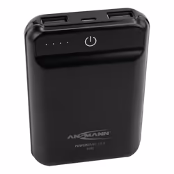 Ansmann 10.8 mini, 10000 mAh, Lithium Polymère (LiPo), Noir