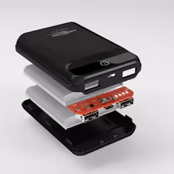 Ansmann 10.8 mini Lithium Polymère (LiPo) 10000 mAh Noir