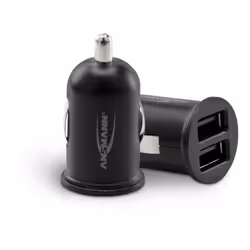Ansmann 224, Auto, Allume-cigare, 5 V, Noir
