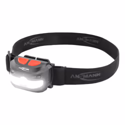 Ansmann HD250RS Noir Lampe frontale COB LED