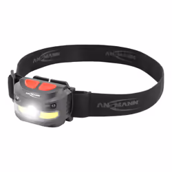 Ansmann HD250RS Noir Lampe frontale COB LED