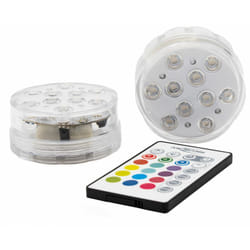Ansmann - Set de 2 lampes flottantes pour piscine 16 couleurs 4 effets lumineux Étanche led télécommande