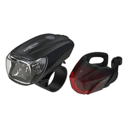 Ansmann 1600-0254 Lumière de vélo Feu arrière + feu avant (set) LED