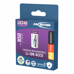 Ansmann 1300-0015 pile domestique Batterie rechargeable 16340 Lithium-Ion (Li-Ion) - Vue supplémentaire 8