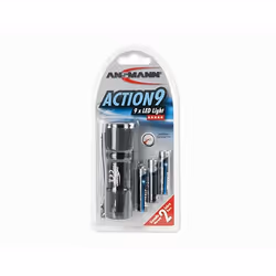 Ansmann Action9 Noir Lampe torche LED