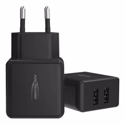 Ansmann HC212, Intérieure, Secteur, 5 V, Noir