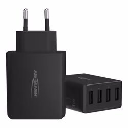 Ansmann HC430, Intérieure, Secteur, 5 V, Noir