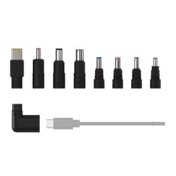 Ansmann Adapter-Set 1700-0137 adaptateur prise d'alimentation Noir