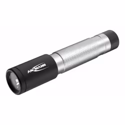 Ansmann 1600-0426, Lampe torche, Noir, Argent, Aluminium, Boutons, IPX4, -10 - 25 °C