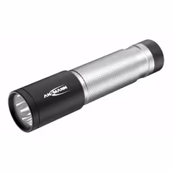 Ansmann 1600-0427, Lampe torche, Noir, Argent, Aluminium, Boutons, IPX4, -10 - 25 °C