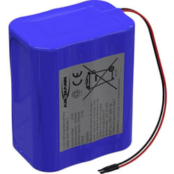 Ansmann - 3S2P Pack de piles rechargeables 8x 18650 avec câble Li-Ion 10.8 v 5100 mAh