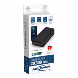 Ansmann PB320PD Lithium Polymère (LiPo) 20000 mAh Noir - Vue supplémentaire 12