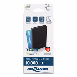 Ansmann 1700-0154 banque d'alimentation électrique Lithium-Ion (Li-Ion) 10000 mAh Noir - Vue supplémentaire 11