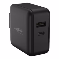 Ansmann 1001-0140 chargeur d'appareils mobiles Téléphone portable, Ordinateur portable, Tablette Noir Secteur Intérieure