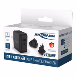 Ansmann 1001-0140 chargeur d'appareils mobiles Téléphone portable, Ordinateur portable, Tablette Noir Secteur Intérieure - Vue supplémentaire 7
