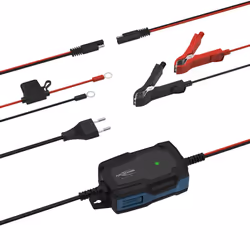Ansmann 1001-0142 Chargeur de batterie pour véhicules 6 - 12 V Noir