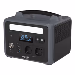 Ansmann PS600AC station d'alimentation portable 9 Phosphate de fer lithié (LiFePo4) 50000 mAh 600 W 9,41 kg